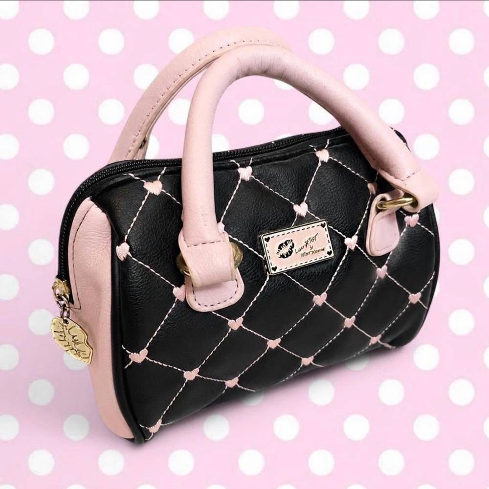 vintage rare mini betsey johnson purse